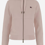 FELPA IN COTONE CON LOGO 8111100 BOUQUET BURBERRY 