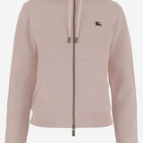 FELPA IN COTONE CON LOGO 8111100 BOUQUET BURBERRY 