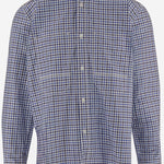 CAMICIA IN COTONE CON MOTIVO CHECK A CONTRASTO WPB013W25 1 JUNYA WATANABE 