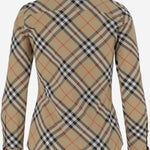 CAMICIA IN COTONE CON MOTIVO CHECK 8122443 SANDIPCHECK BURBERRY 