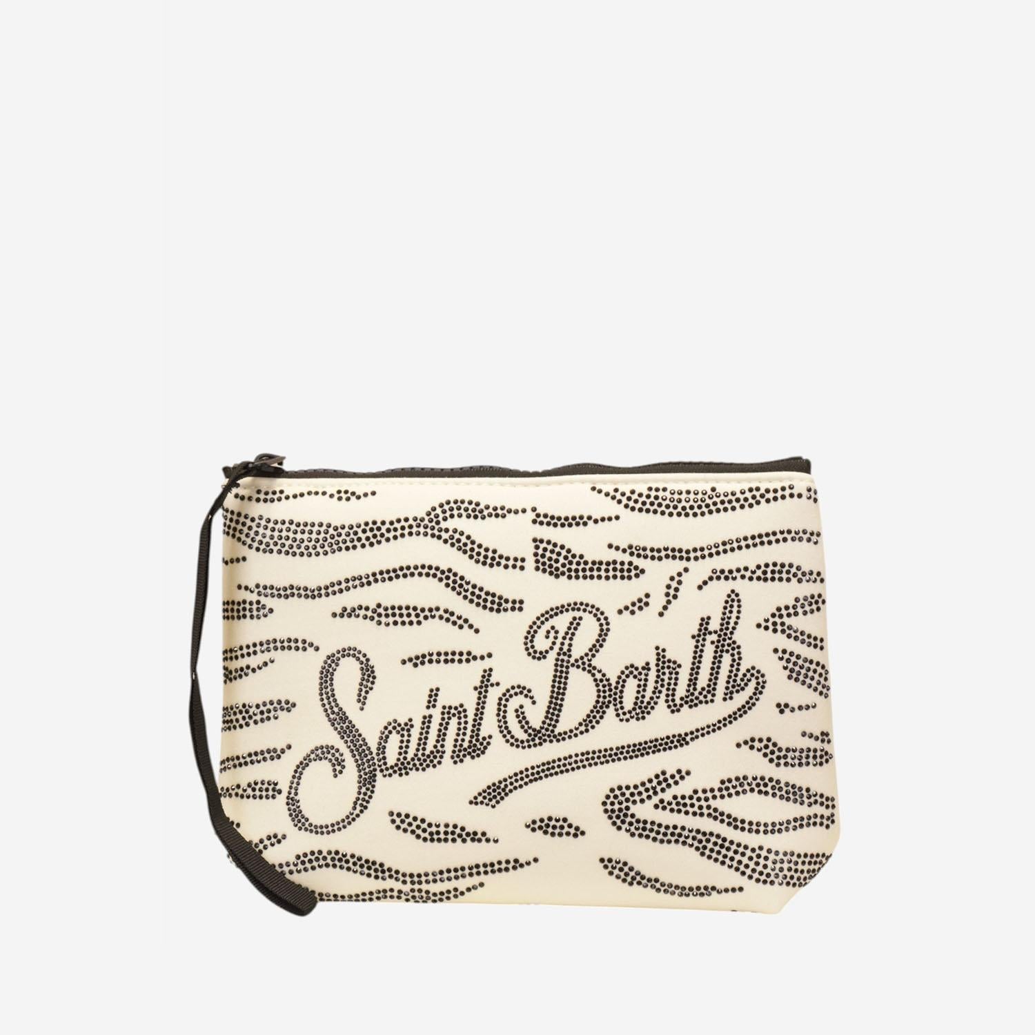 POCHETTE ALINE CON LOGO ALI0032 00271L MC2 SAINT BARTH 