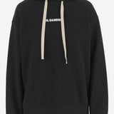 FELPA IN COTONE CON LOGO J40GU0123 J20039001 JIL SANDER 