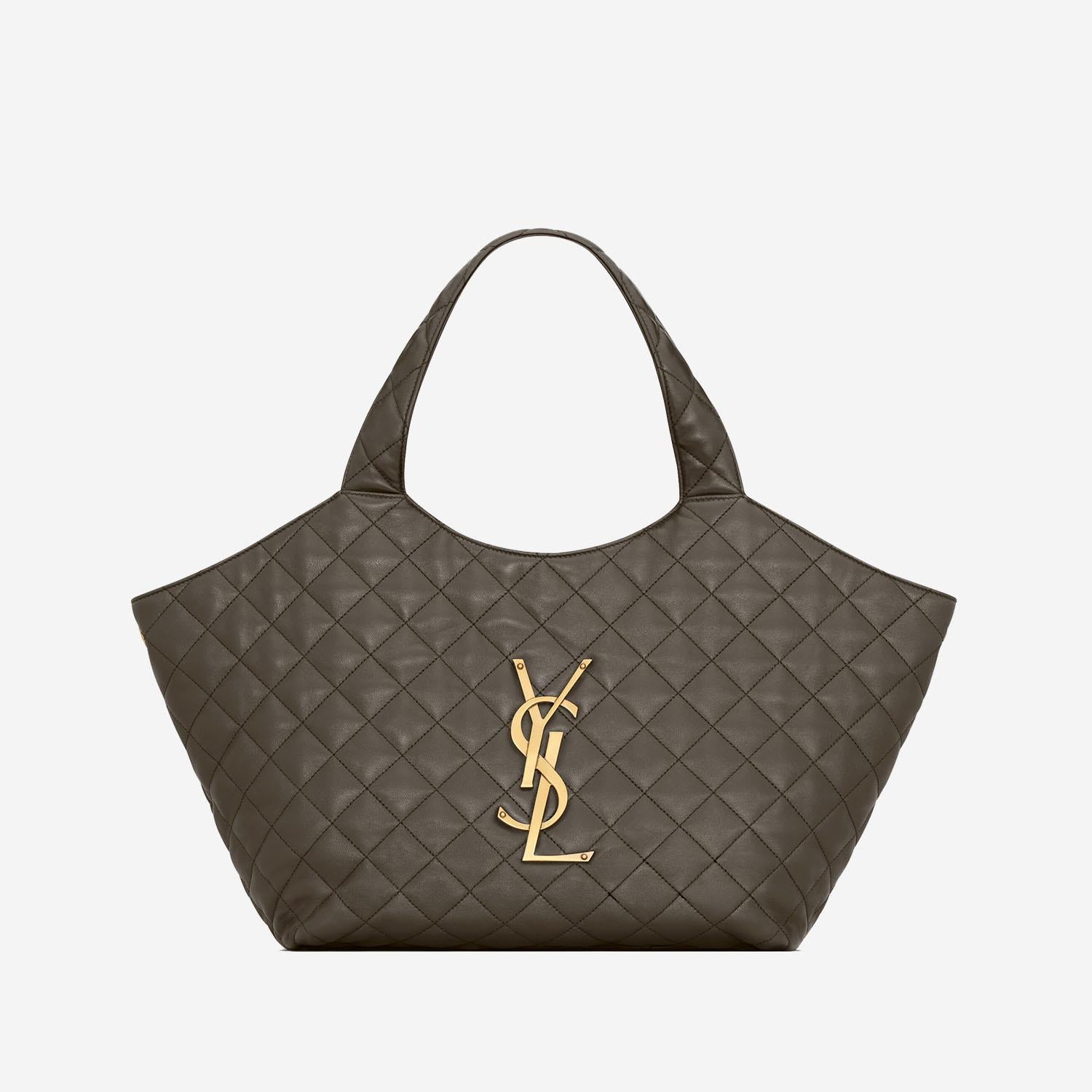 Borsa media ICARE in nappa trapuntata 871494 AAANG3212 SAINT LAURENT 