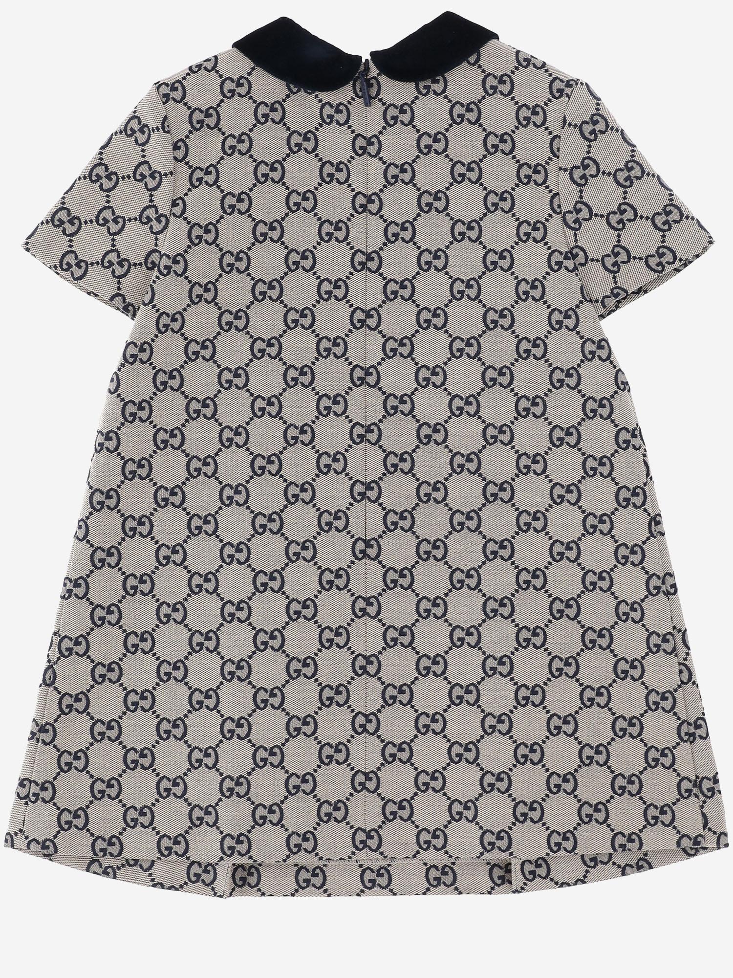 ABITO IN MISTO COTONE 828494 XWA2M9118 GUCCI KIDS 