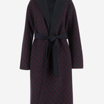 CAPPOTTO REVERSIBILE IN MISTO LANA E SETA GG 793634 ZAQW04692 GUCCI 