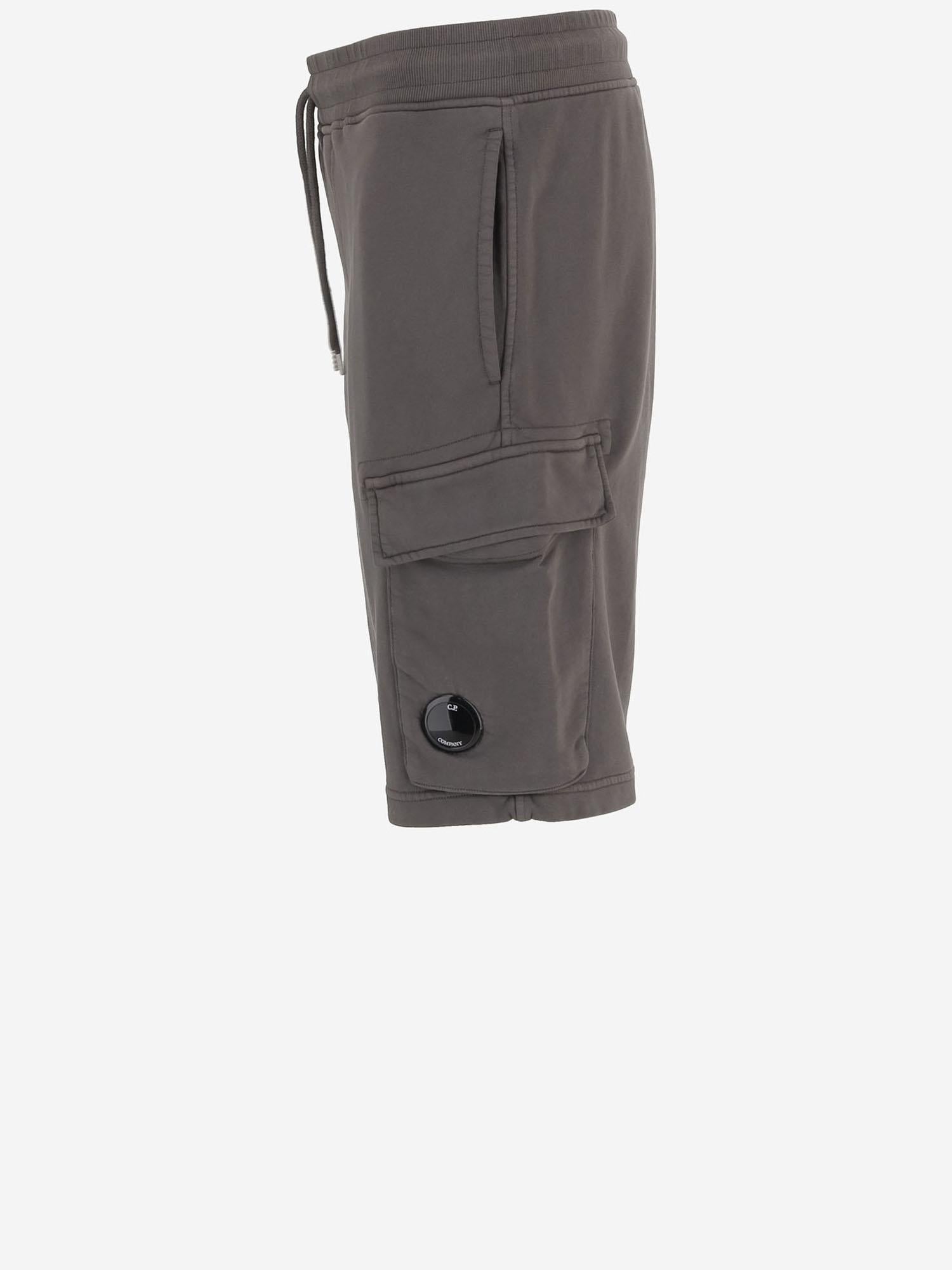 PANTALONI CORTI IN COTONE 20CMSB741A 110044R921 CP COMPANY 
