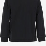 T-SHIRT A MANICHE LUNGHE IN COTONE CON LOGO 2100003 S0047V0029 STONE ISLAND KIDS 
