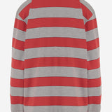 POLO IN COTONE A RIGHE CON MANICHE LUNGHE MJLA19 14RTF0N96 MIU MIU 