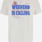 T-SHIRT IN COTONE CON LOGO DLR0001 08059L MC2 SAINT BARTH 