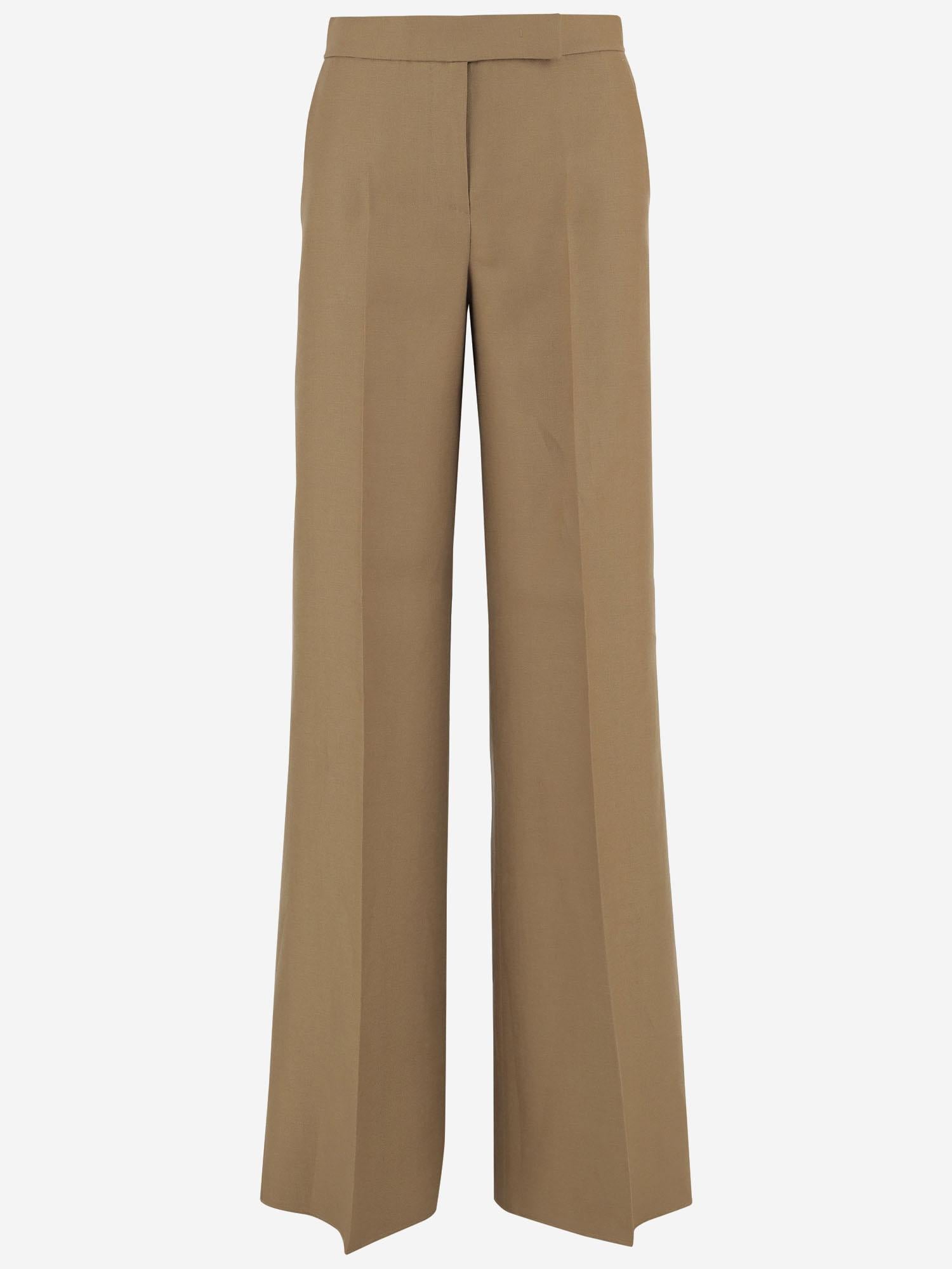 PANTALONI REALIZZATI IN LINO MXMBADESSE 007 MAX MARA 