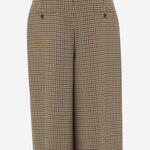 GONNA PANTALONE A QUADRI IN LANA 831073 Y1M752232 SAINT LAURENT 