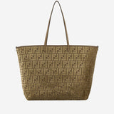 BORSA SHOPPING ROLL GRANDE CON MOTIVO FF 8BH425AT14 F1QD0 FENDI 