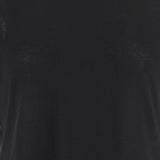 T-SHIRT SERATA IN COTONE E CASHMERE 10491K705 BLK THE ROW 