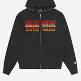 FELPA IN COTONE CON LOGO IN STRASS B25352 BLACK BILLIONAIRE BOYS CLUB 