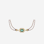 BRACCIALE VERDE ART DECO BR362 ORO MYA BAY 