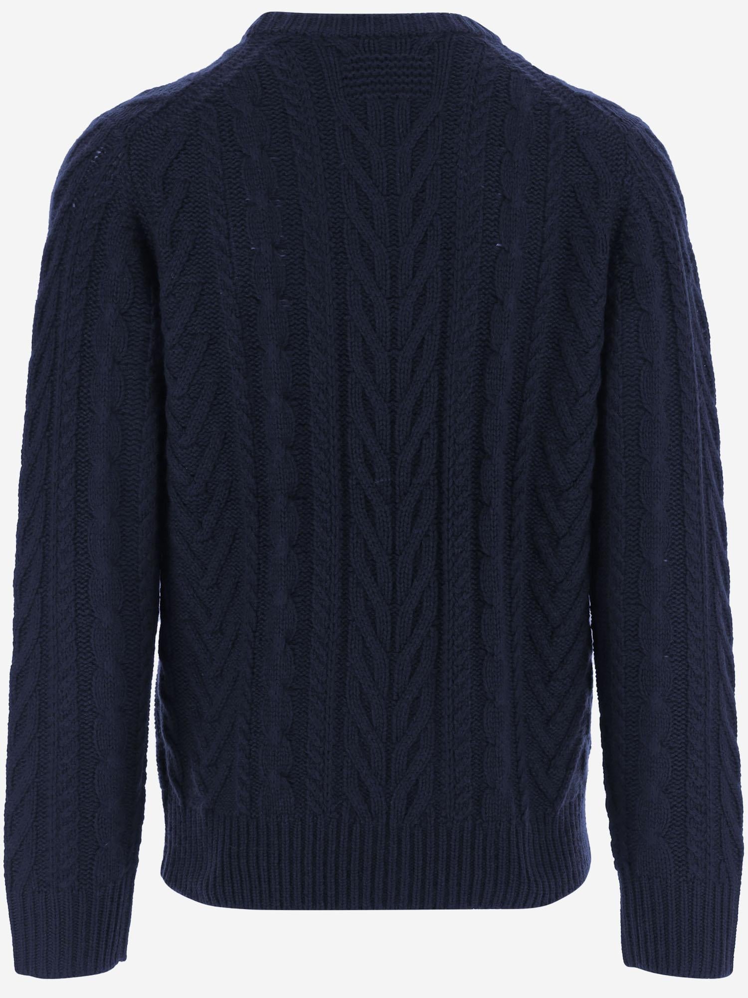 MAGLIONE IN CASHMERE con trecce M32819CH MID GUEST IN RESIDENCE 