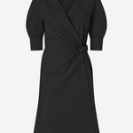 ABITO CORTO ALINE IN COTONE STRETCH 106602 A35QZ99 PINKO 