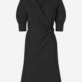 ABITO CORTO ALINE IN COTONE STRETCH 106602 A35QZ99 PINKO 