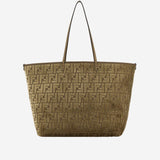 BORSA SHOPPING ROLL GRANDE CON MOTIVO FF 8BH425AT14 F1QD0 FENDI 