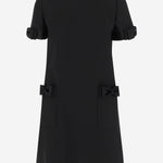 ABITO CORTO IN CRÊPE COUTURE 7B3VAFH6 1CF0NO VALENTINO 