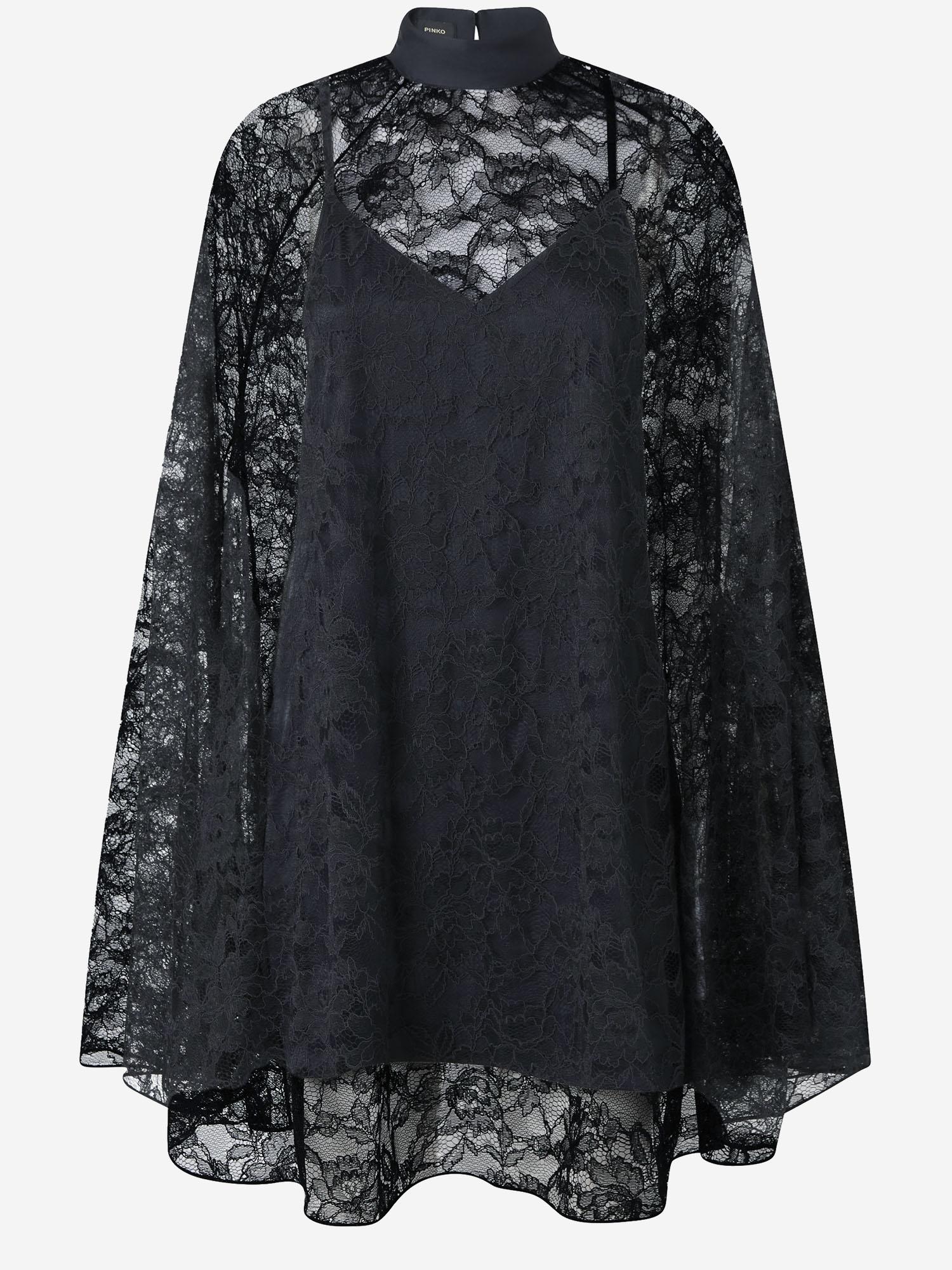 ABITO CORTO IN PIZZO 105503 A2R7Z99 PINKO 