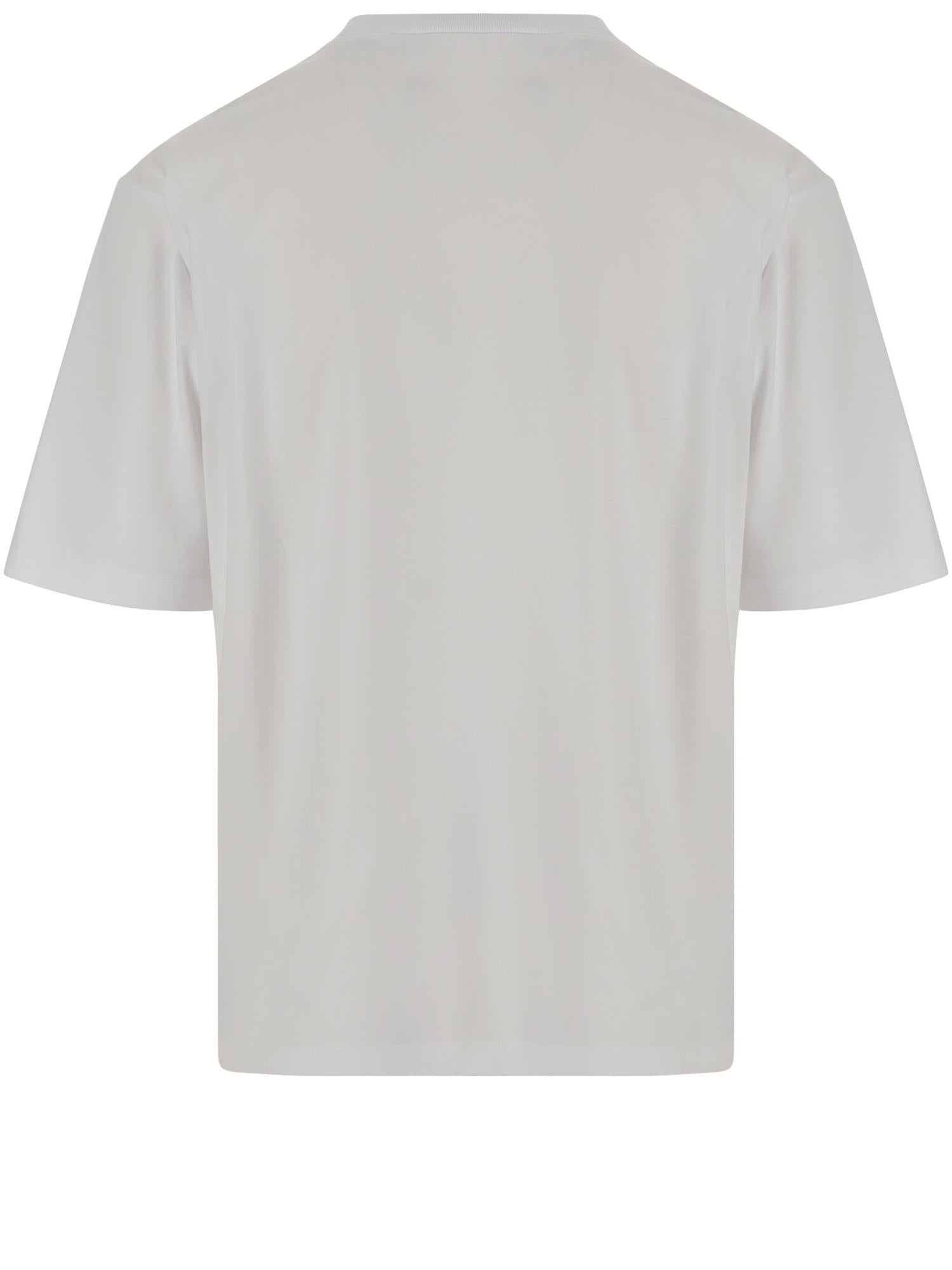 T-SHIRT IN COTONE CON LOGO S74GD1410 D20033100 DSQUARED2 