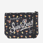 POCHETTE ALINE CON LOGO ALI0002 00527I MC2 SAINT BARTH 