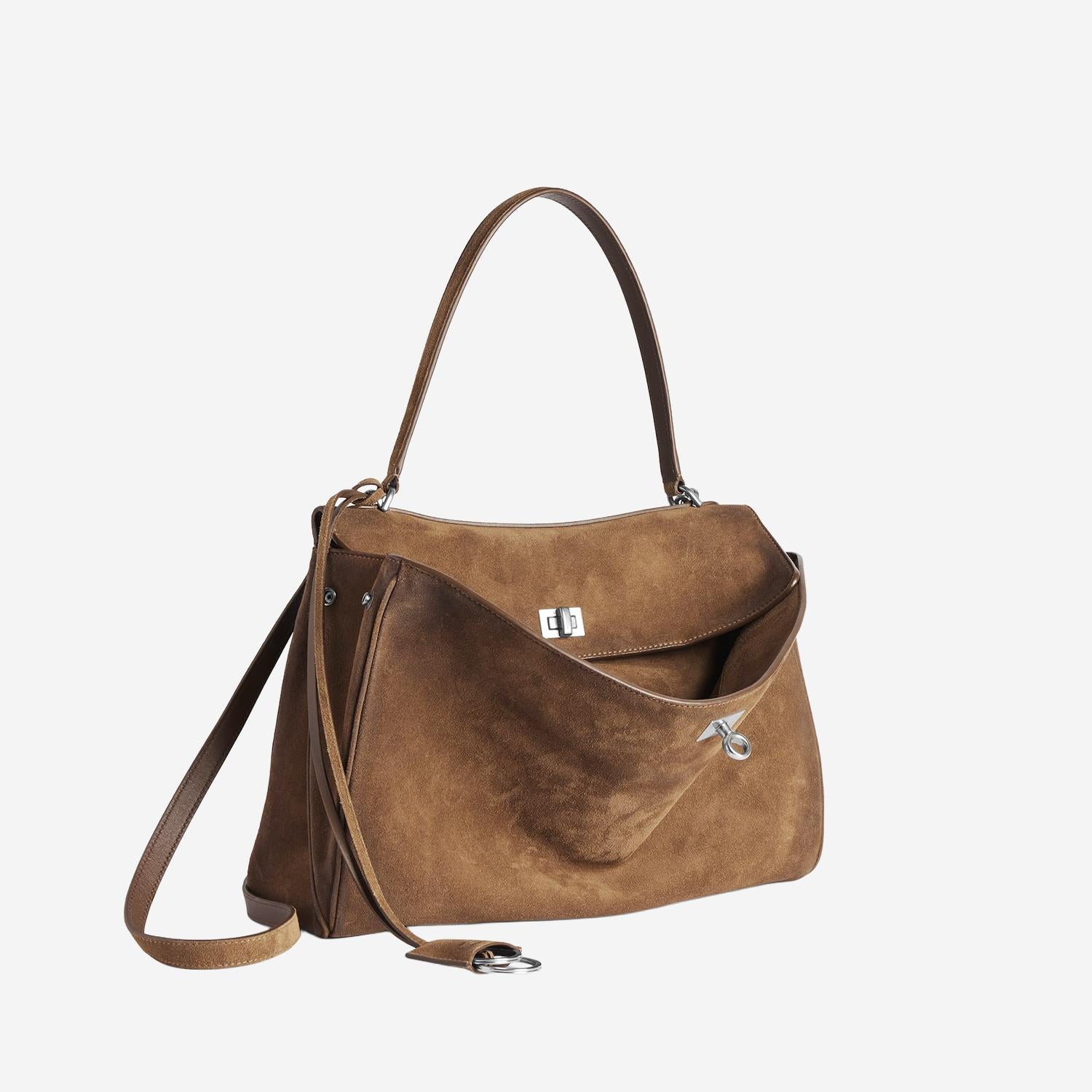 Borsa rodeo media  IN SUEDE 789772 2AB4G2533 BALENCIAGA 