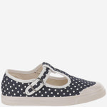 SCARPE IN TESSUTO CON MOTIVO A POIS 79 JEANSPOIS PèPè KIDS 