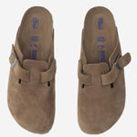 MULES BOSTON IN SUEDE 1030861 DARKTEA BIRKENSTOCK 