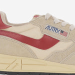 SNEAKERS REELWIND LOW IN NYLON E SUEDE WWLMUT34 SUEDENETECRURED AUTRY 