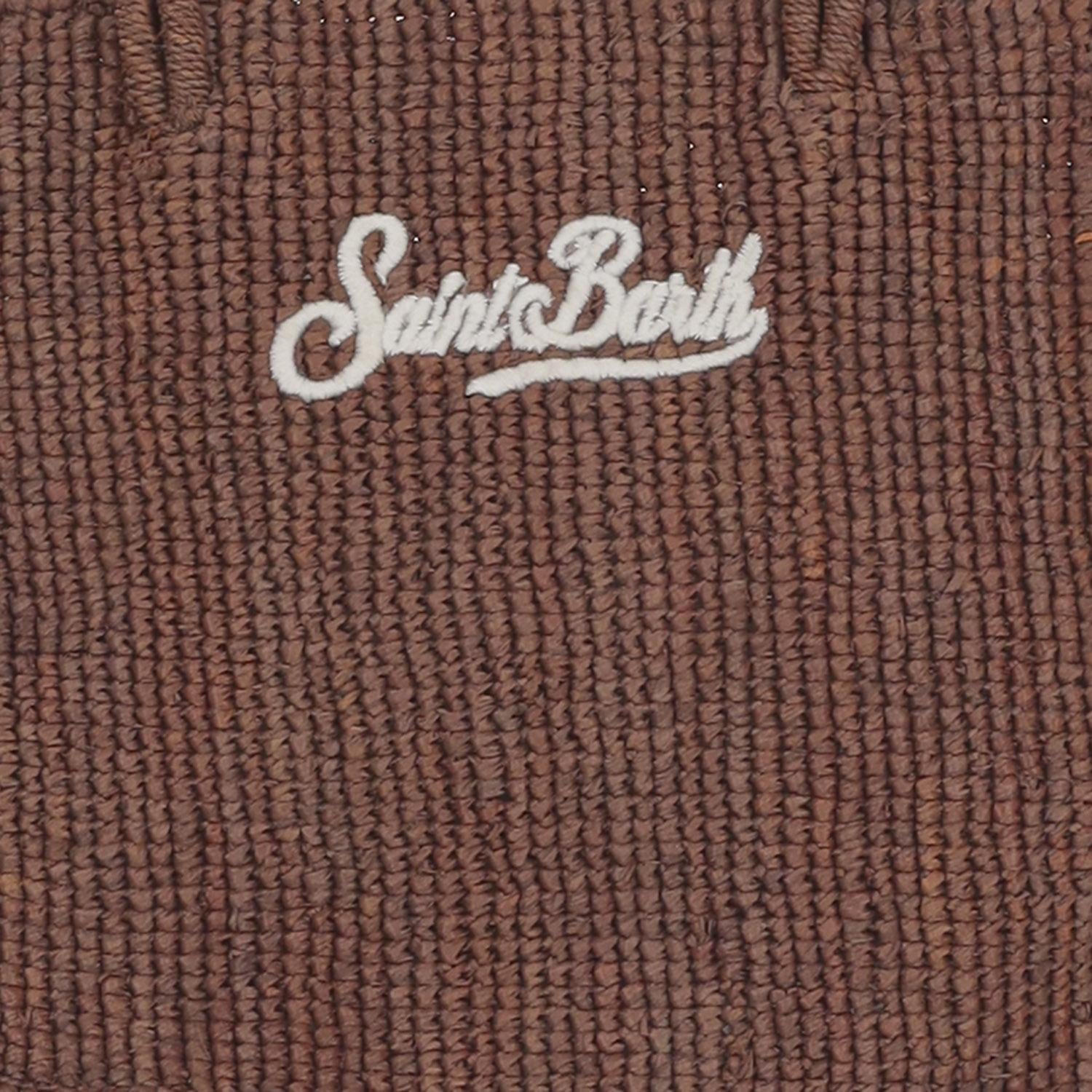 BORSA A MANO IN RAFIA CON LOGO HAND002 00246L MC2 SAINT BARTH 