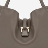 BORSA A SPALLA IN PELLE 219804 001NERO SALVATORE FERRAGAMO 
