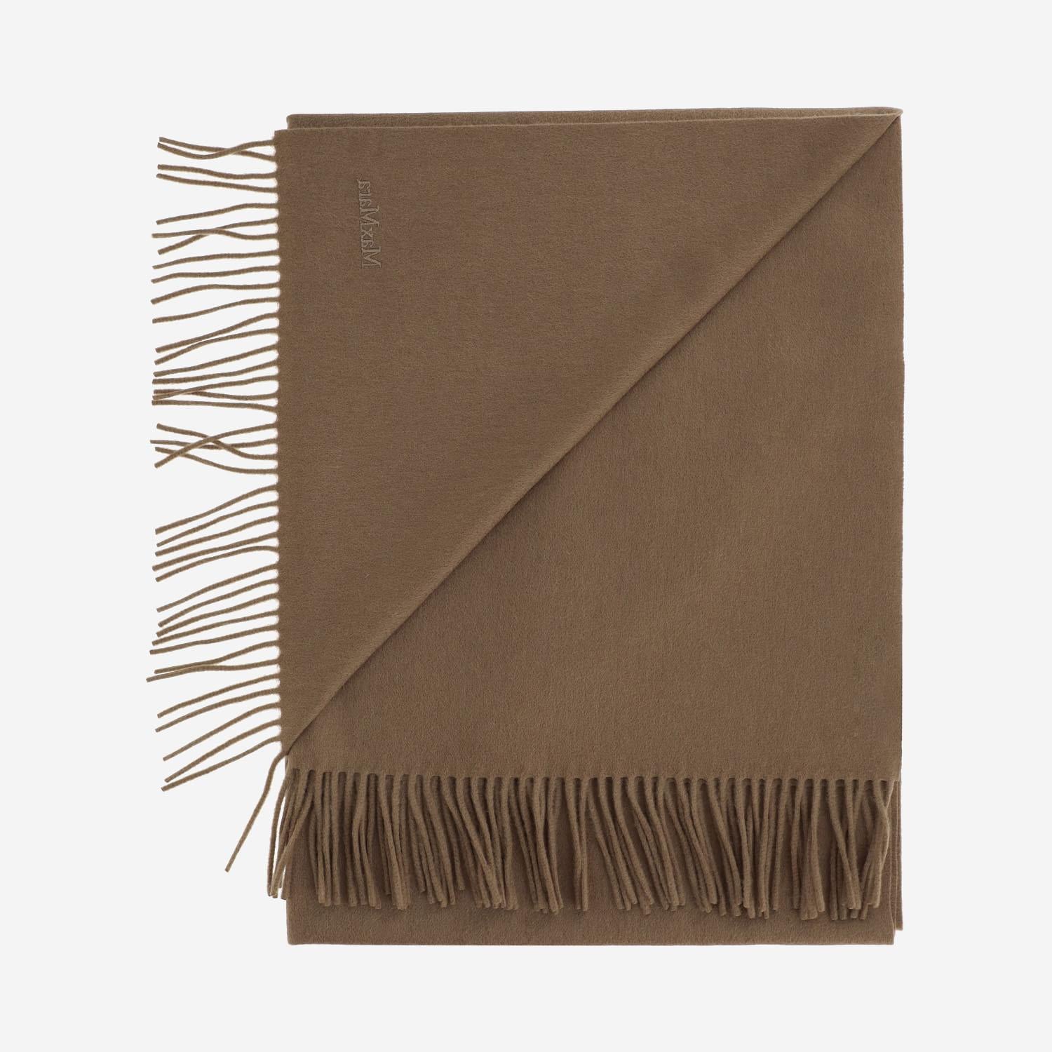 SCIARPA IN CASHMERE CON LOGO BACI 088 MAX MARA 