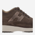 SNEAKERS INTERACTIVE IN PELLE SCAMOSCIATA HXW00N02011UH6 0UU0 HOGAN 
