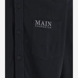 CAMICIA CON MANICHE STILE T-SHIRT MAIN CHARACTER ARTWORK 850260 TTVB91083 BALENCIAGA 