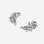 ORECCHINI IN OTTONE CON ZIRCONI J12VG0328 P5092043 JIL SANDER 