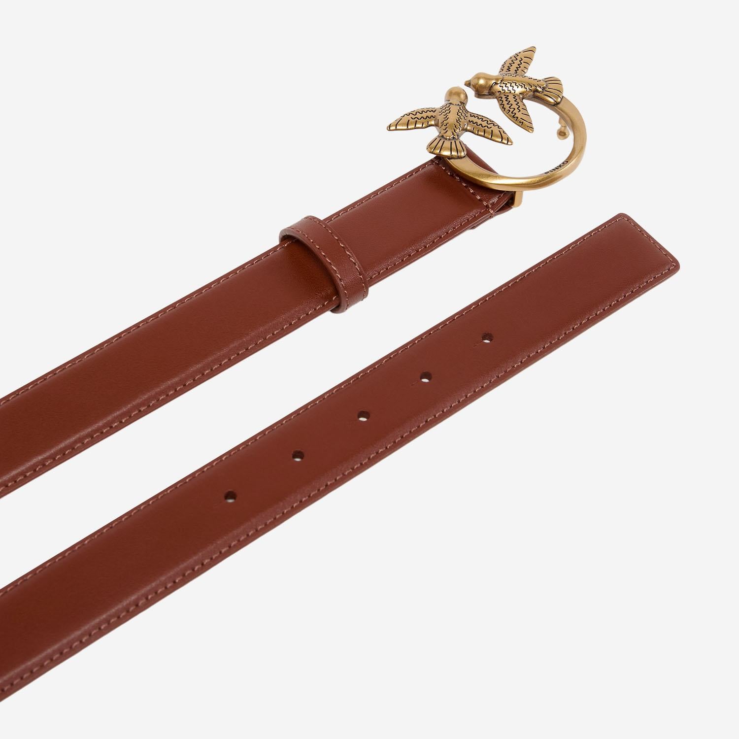 CINTURA IN PELLE CON LOGO 100120 A0F1L84Q PINKO 