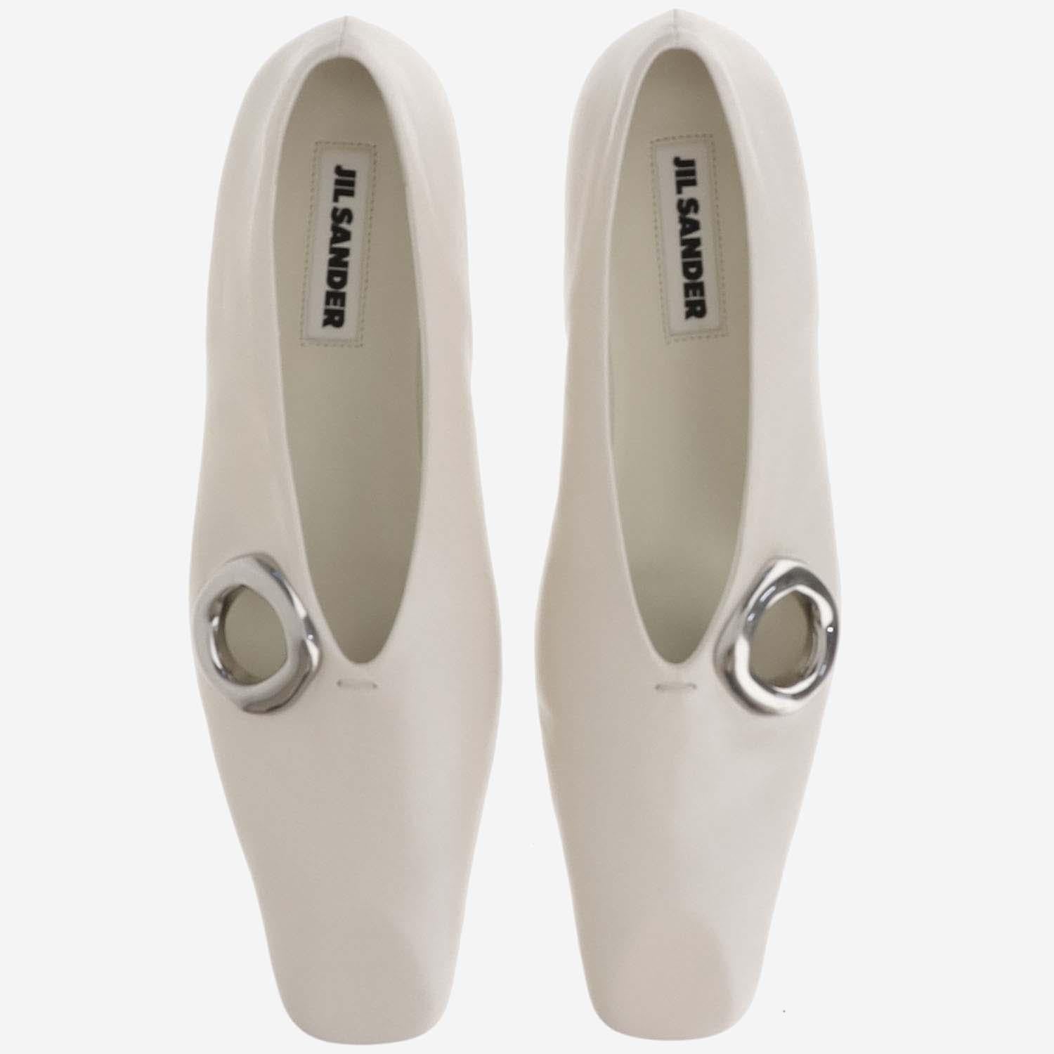 BALLERINE IN PELLE J16WZ0012 P4864281 JIL SANDER 