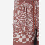 SHORTS DA BAGNO IN TESSUTO TECNICO AMBOSW 1007590 AMIRI 