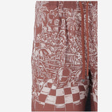 SHORTS DA BAGNO IN TESSUTO TECNICO AMBOSW 1007590 AMIRI 
