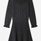 ABITO MISTO LANA CON COLLETTO ARRICCIATO W05GDRK00001 099 BONPOINT KIDS 