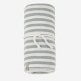 COPERTA JEANINE A RIGHE IN COTONE MISTO 25W042 NUVOLA 1+ IN THE FAMILY KIDS 