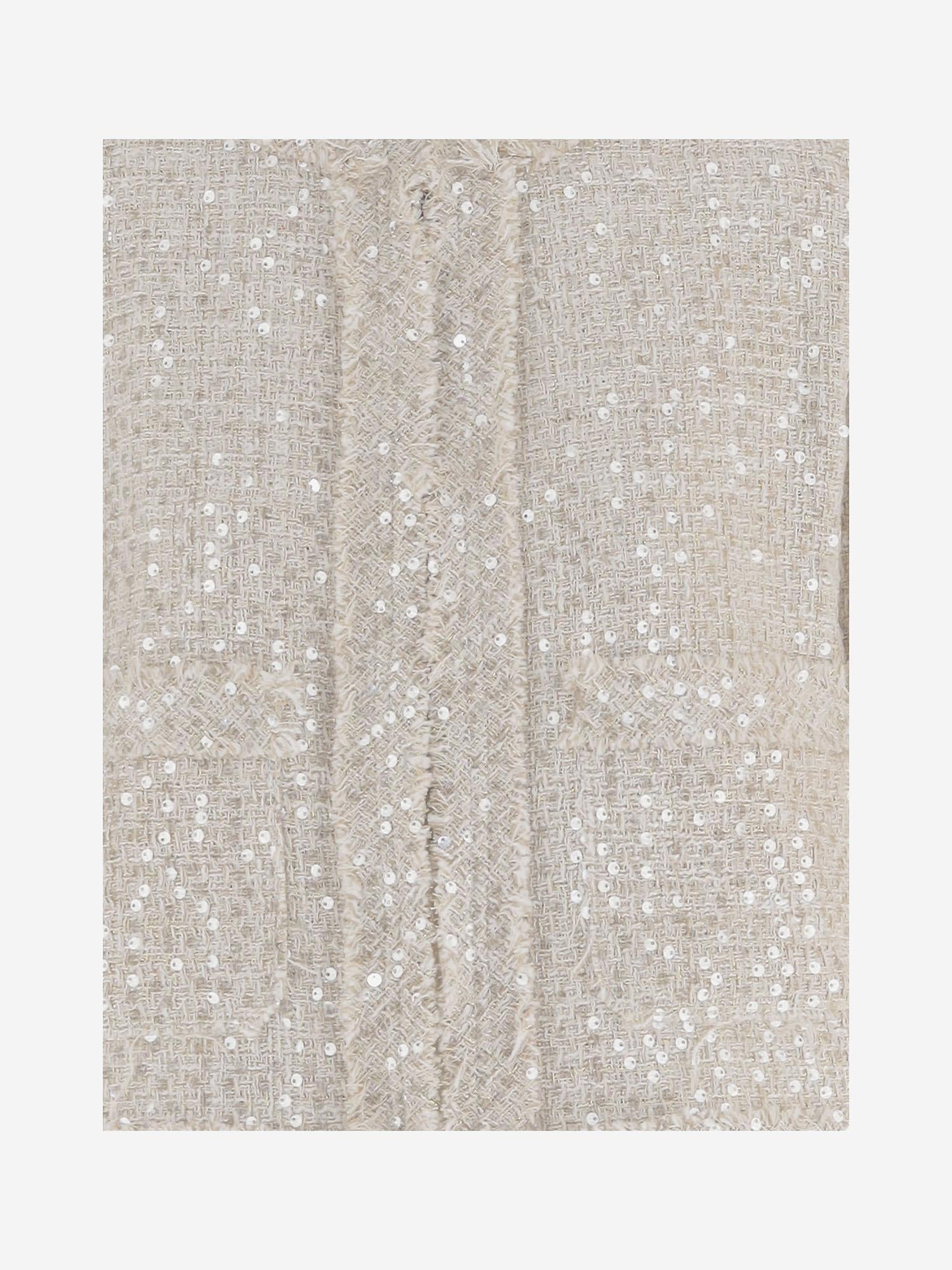 Giacca con paillettes S2619 5000501 SOI 