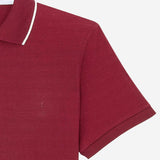 POLO IN PIQUET DI COTONE CON LOGO 862976 Y37ZE6190 SAINT LAURENT 