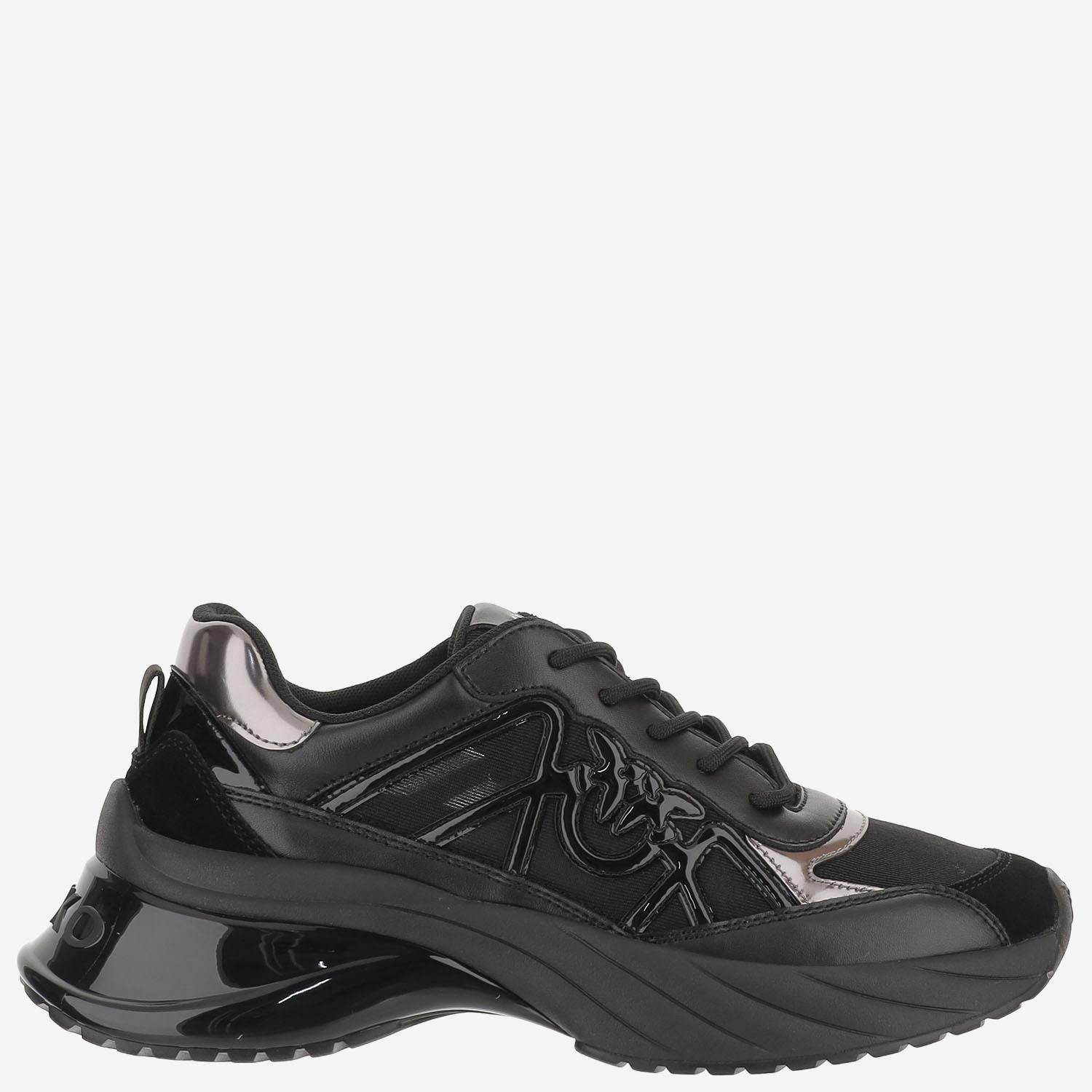 SNEAKERS ARIEL IN MISTO PELLE CON LOGO SS0135 P142Z99 PINKO 