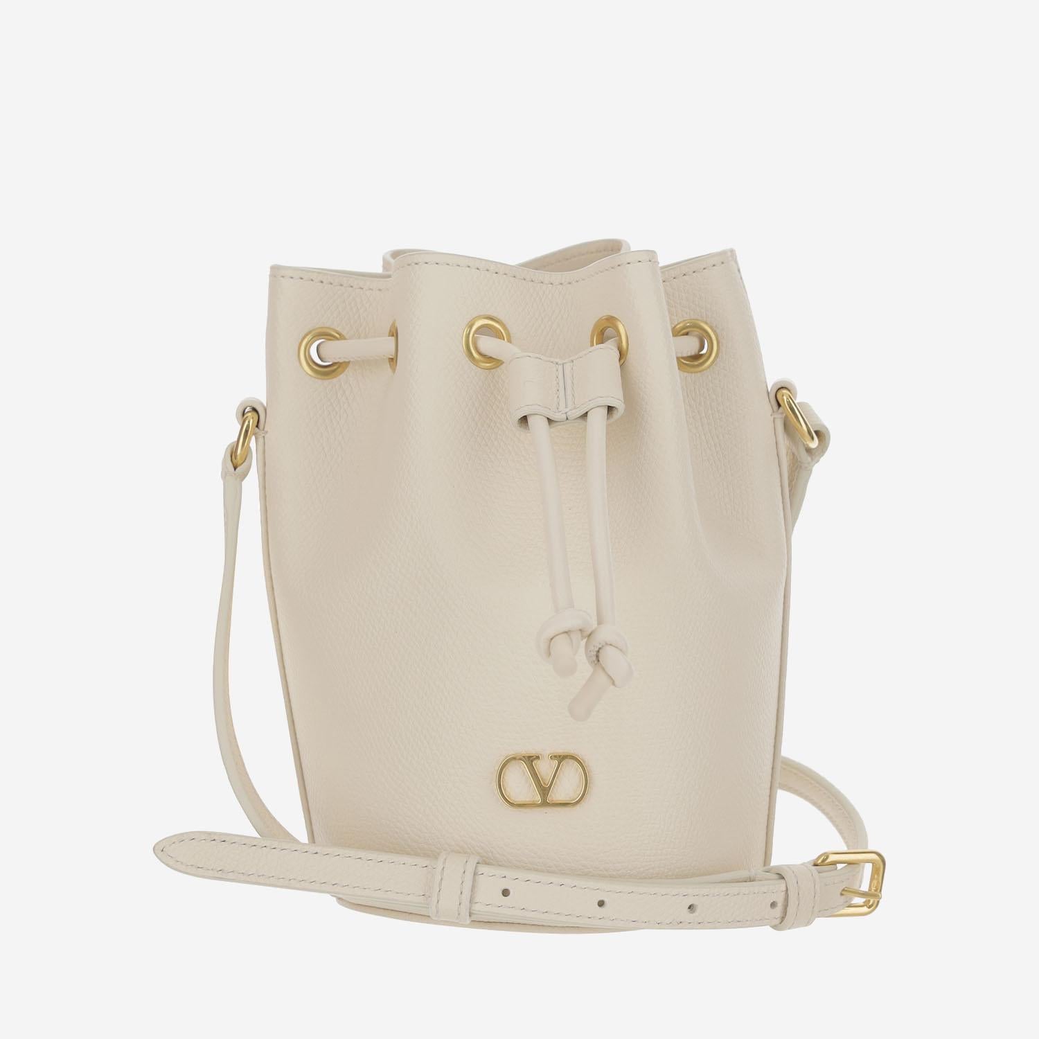 BORSA A SECCHIELLO V-LOGO IN PELLE 7W2P0AJ2 SNPI16 VALENTINO GARAVANI 