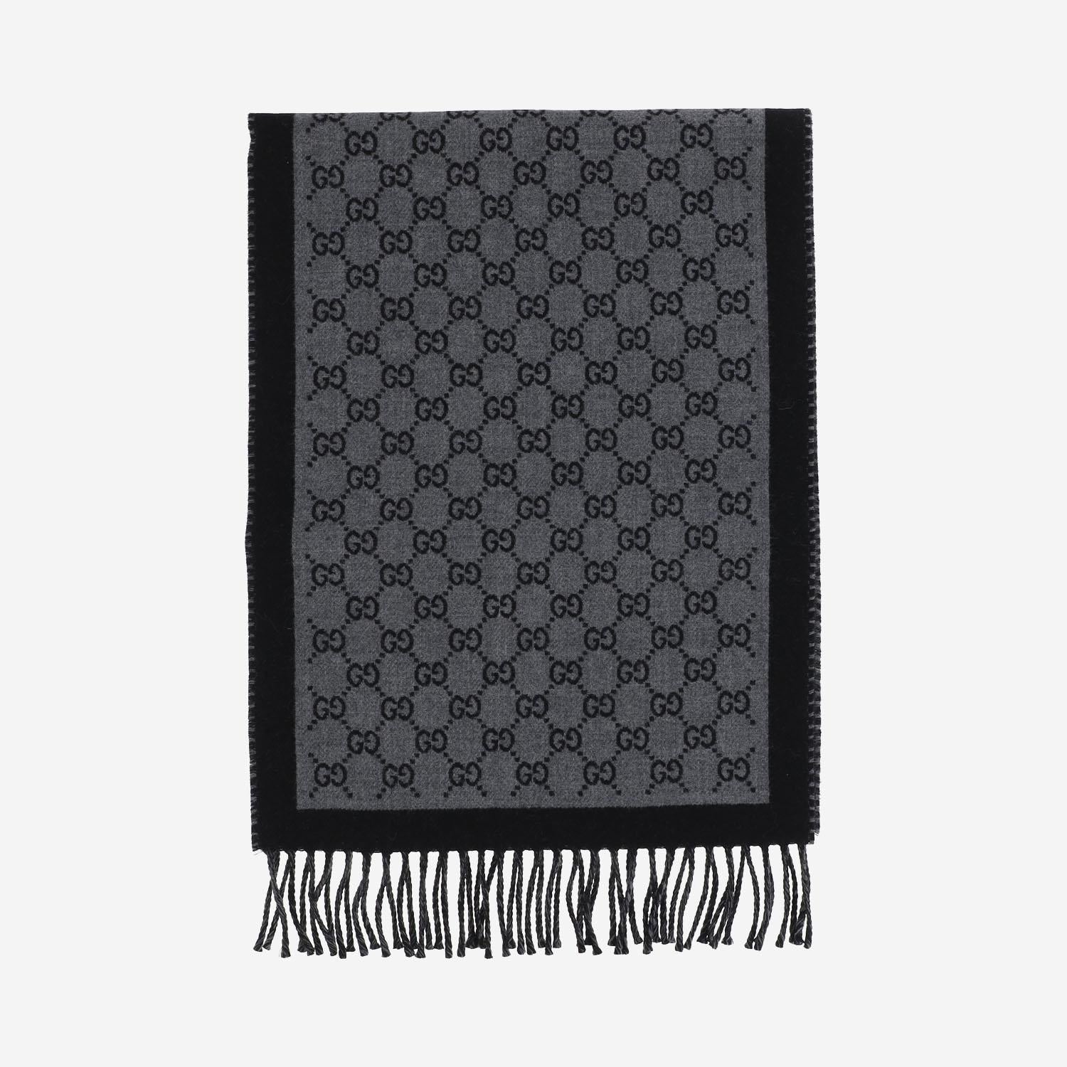 Sciarpa in jacquard di lana GG 835534 4G2001360 GUCCI 