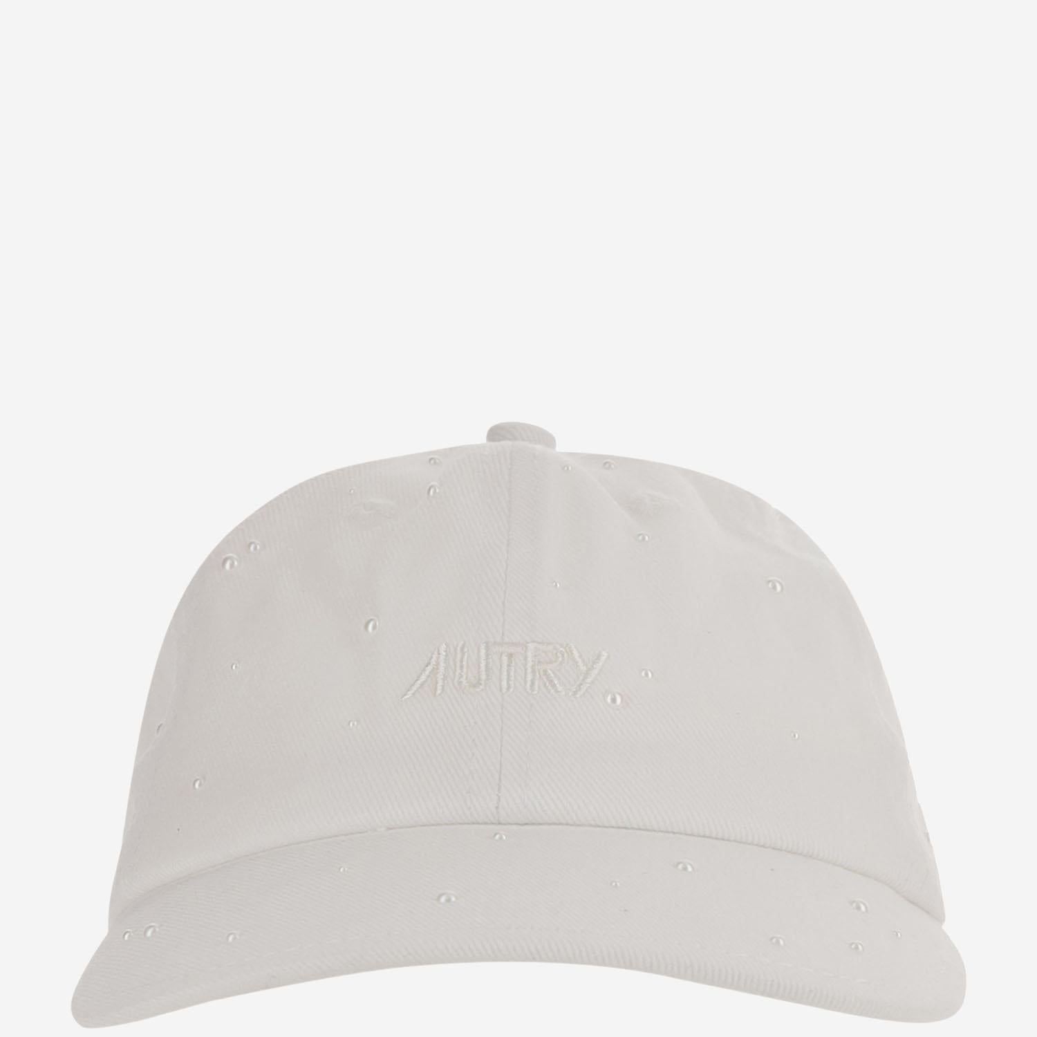 CAPPELLO DA BASEBALL CON LOGO ACPU076W BASEBALLWHITE AUTRY 