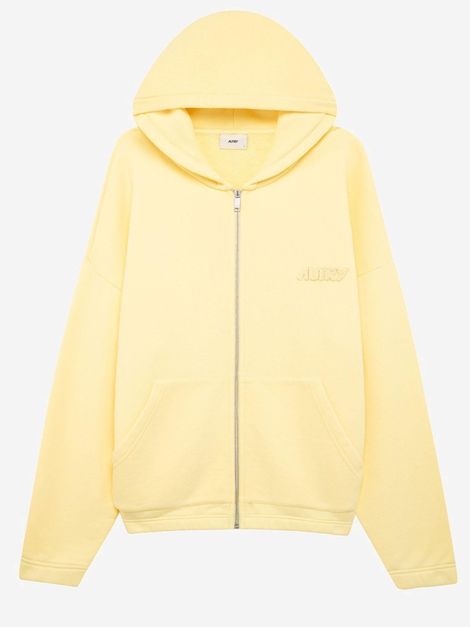 FELPA IN COTONE CON LOGO HIPX032L JERSEYBLONDE AUTRY 